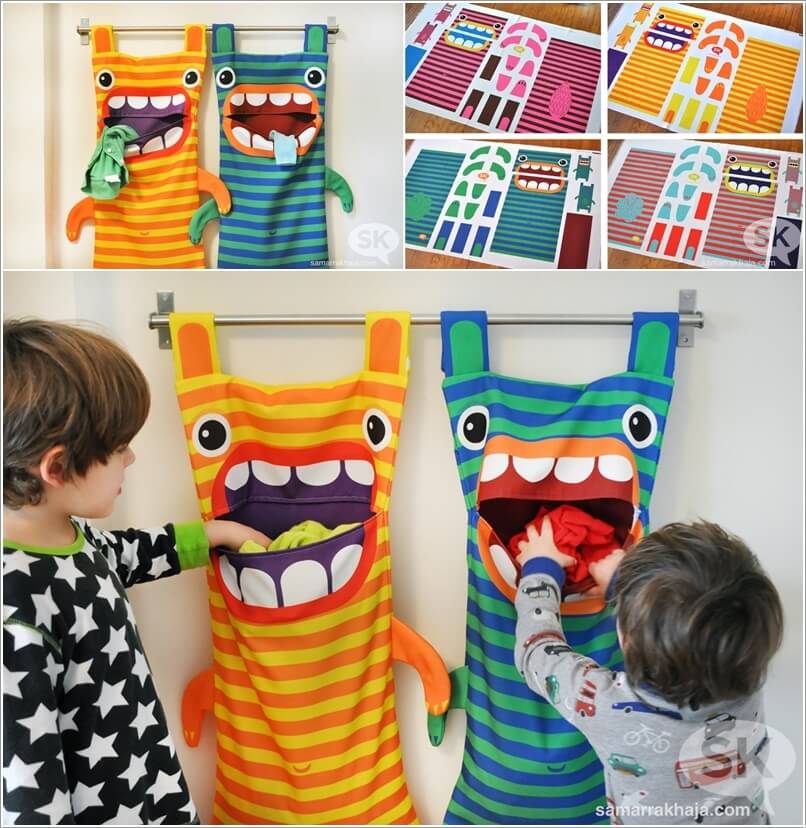 10 Cool Clothes Hamper Ideas for Your Laundry Room 6