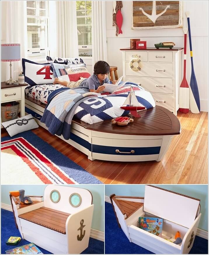 10 Cool Nautical Kids' Bedroom Decorating Ideas 6