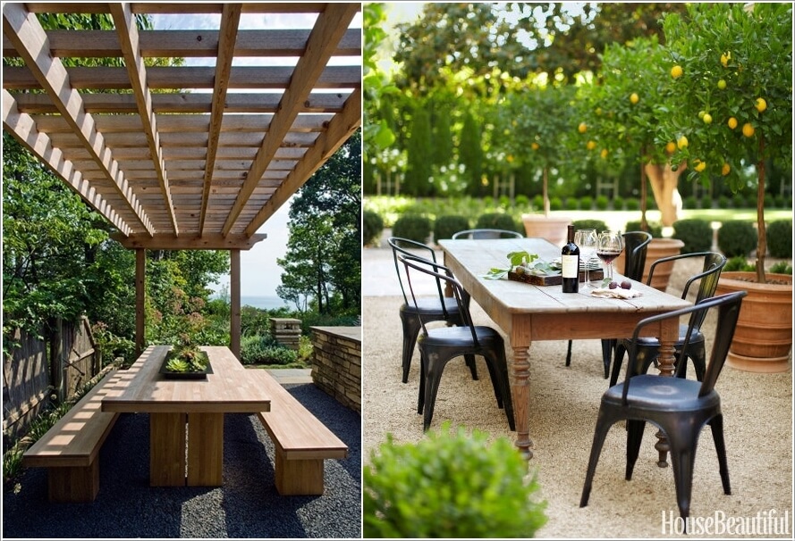 10 Cool Outdoor Dining Room Floor Ideas 3