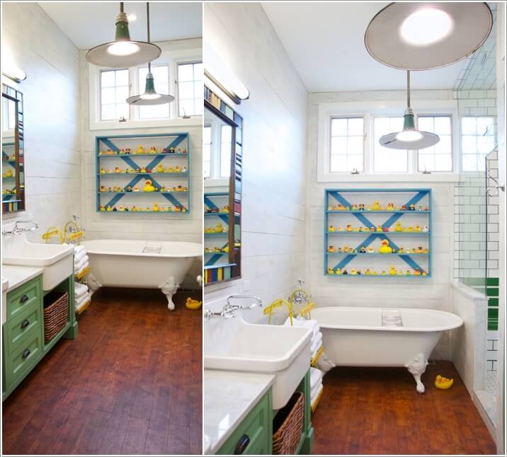 10 Cute Ideas for a Kids' Bathroom 8