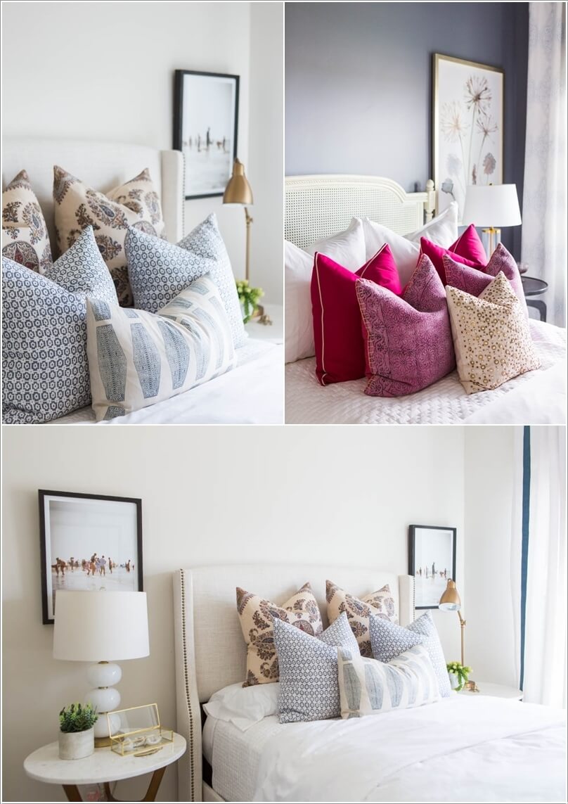 10 Ideas to Add Pattern to Your Bedroom With Else Than a Bedspread 9
