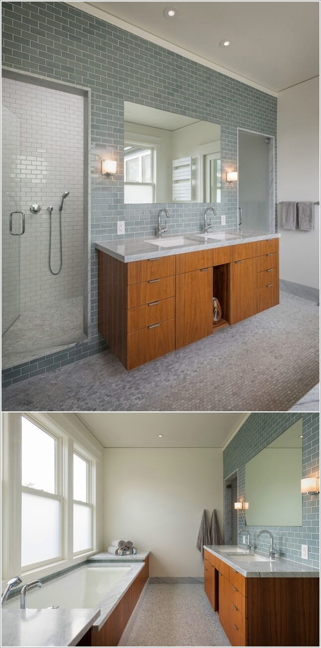 10 Lively Ways to Add Life to a Gray Bathroom 6