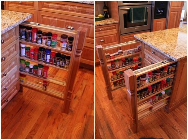 10 Places in Your Kitchen to Install a Spice Rack 4