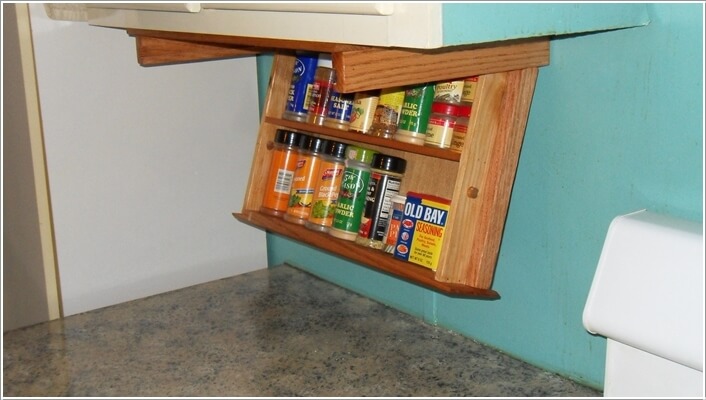 10 Places in Your Kitchen to Install a Spice Rack 10