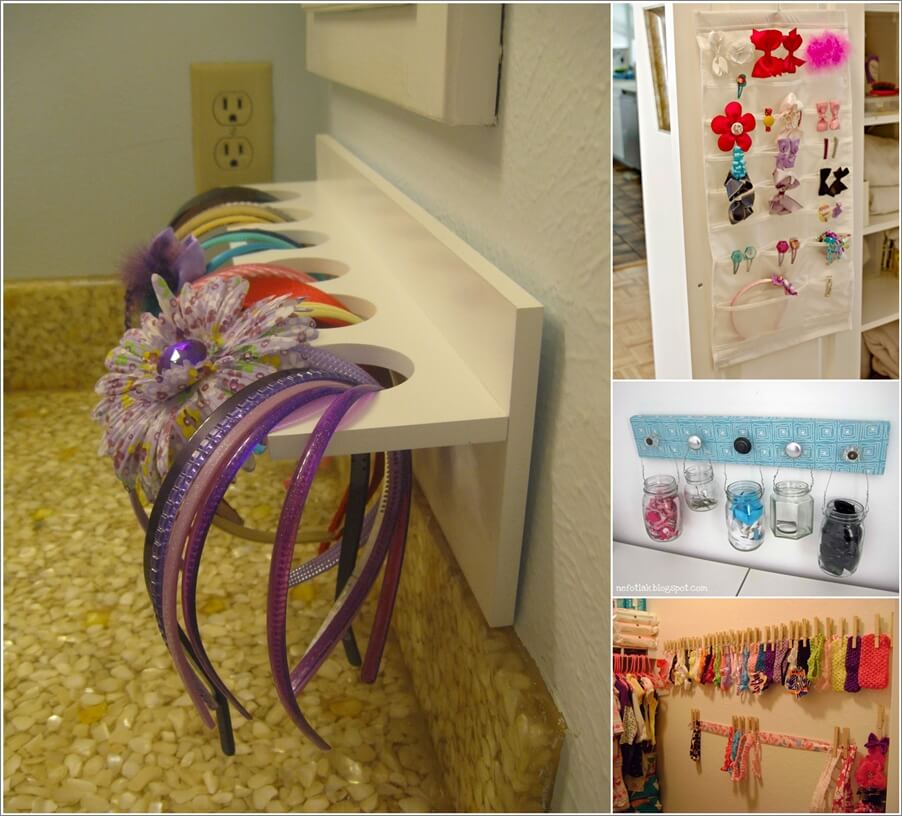 Cool Ideas to Store Your Hair Accessories 1