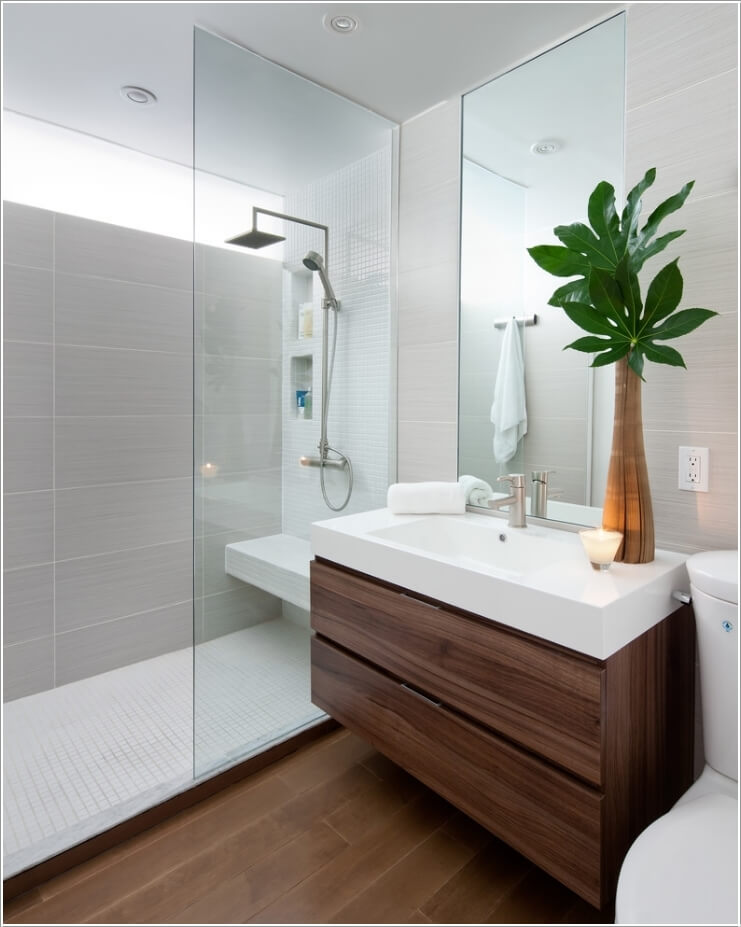 10 Amazing Bathroom Partition Options You Will Admire 2