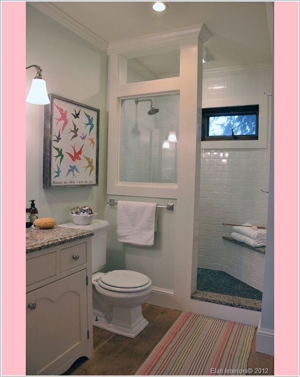 10 Amazing Bathroom Partition Options You Will Admire 6