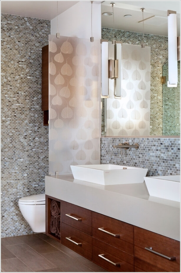 10 Amazing Bathroom Partition Options You Will Admire 8