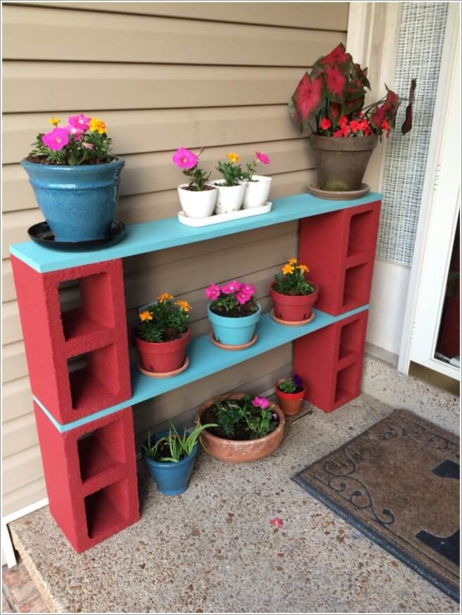 10 Amazing Outdoor Cinder Block Projects 2