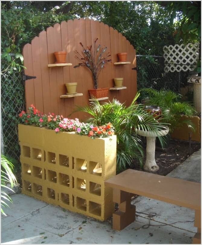 10 Amazing Outdoor Cinder Block Projects 9