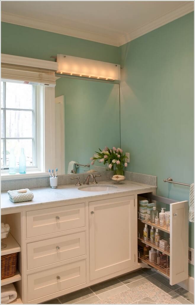 8 Clever Ways to Maximize Storage inside Your Bathroom Vanity 1