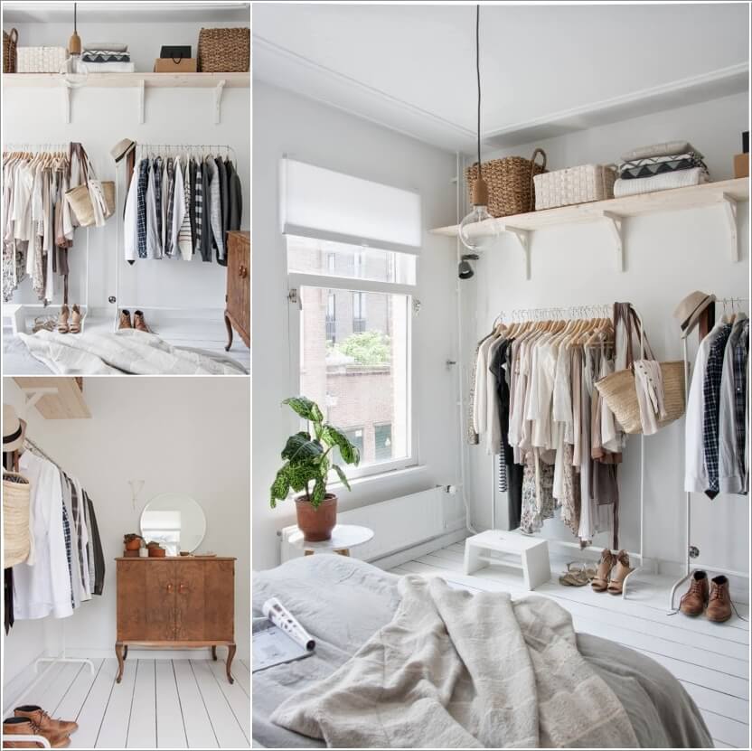 7 Cool and Clever Alternatives to a Closet 4