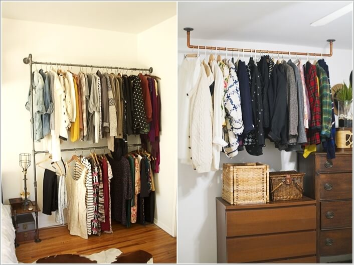 7 Cool and Clever Alternatives to a Closet 5