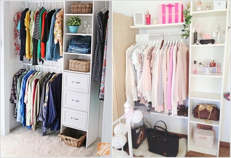 7 Cool and Clever Alternatives to a Closet 6
