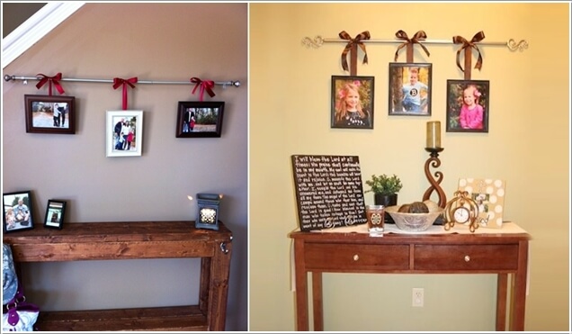 15 Creative Ways to Display Your Picture Frames 11