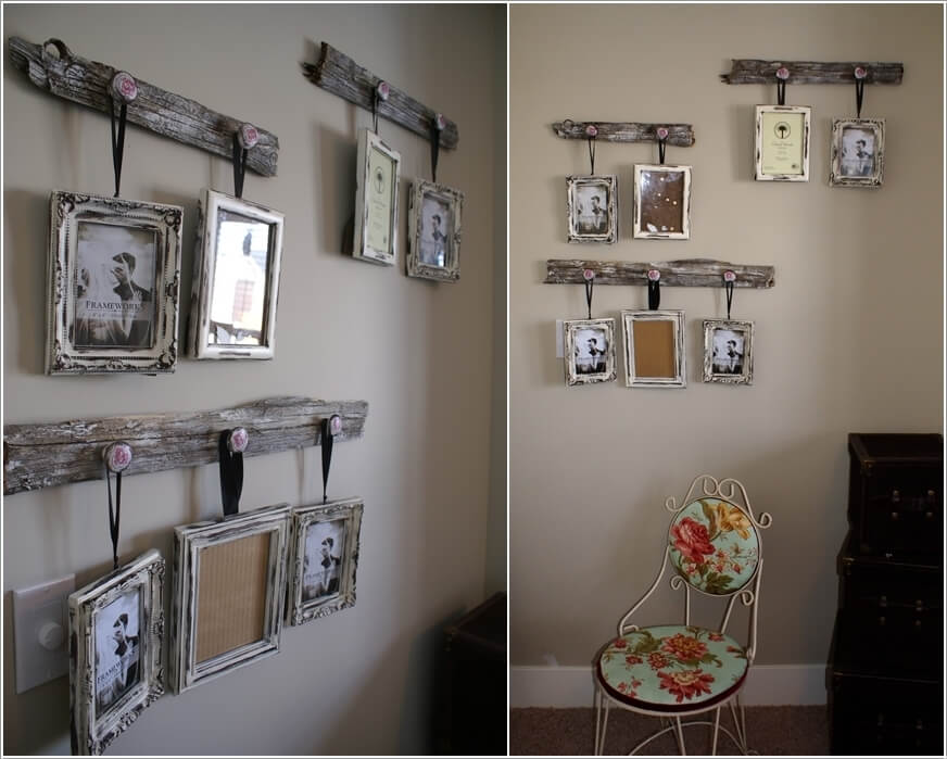 15 Creative Ways to Display Your Picture Frames 13