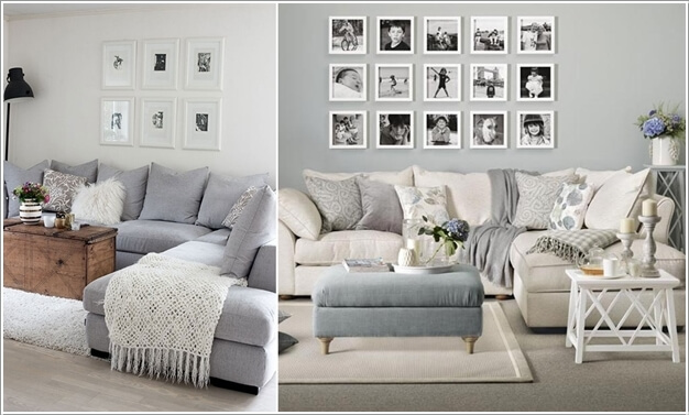 15 Creative Ways to Display Your Picture Frames 6