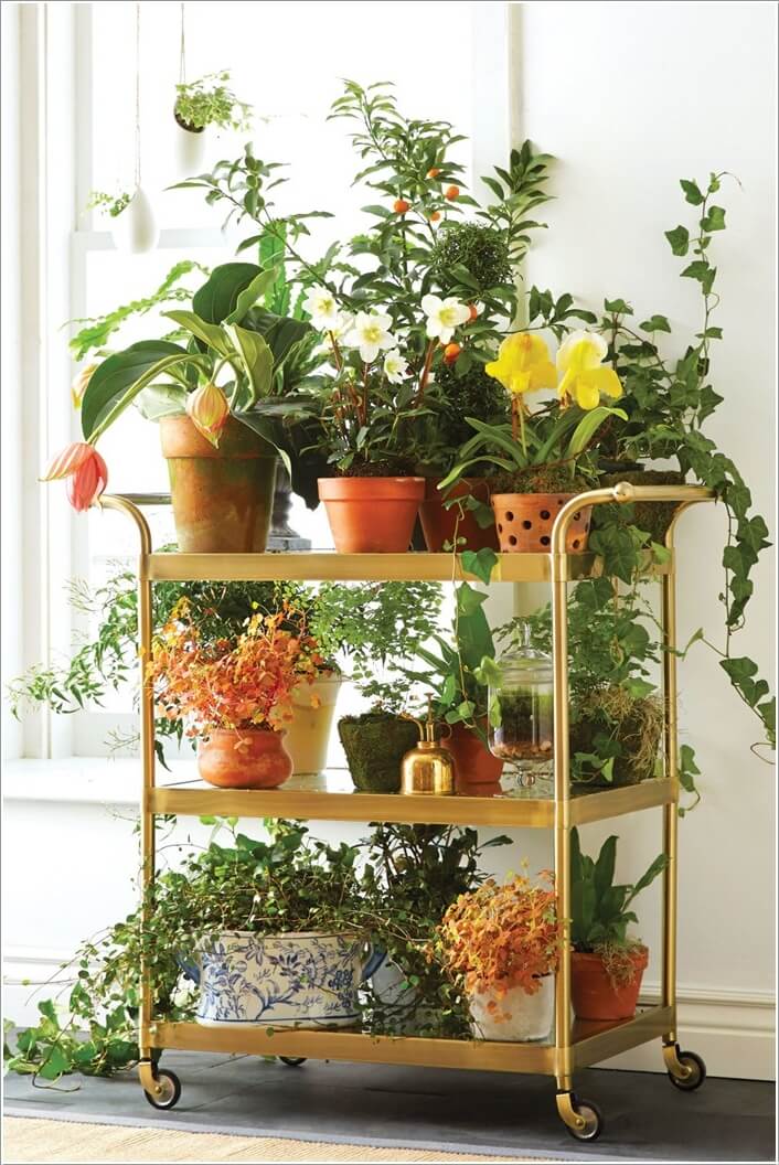 13 Fresh Ideas for Indoor Planter Stands 2