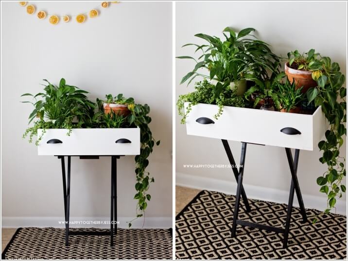 13 Fresh Ideas for Indoor Planter Stands 1