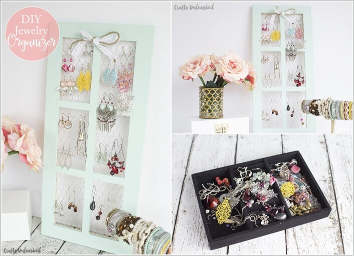 10 Lovely DIY Earring Holder Ideas for You 7