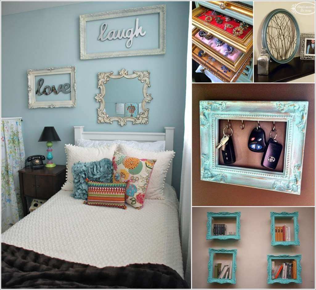 12 Cool Ideas to Recycle Craved Picture Frames 1