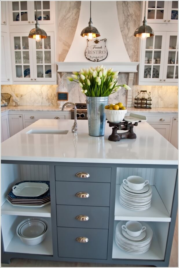 15 Interesting Elements You Can Add to a Kitchen Island 9