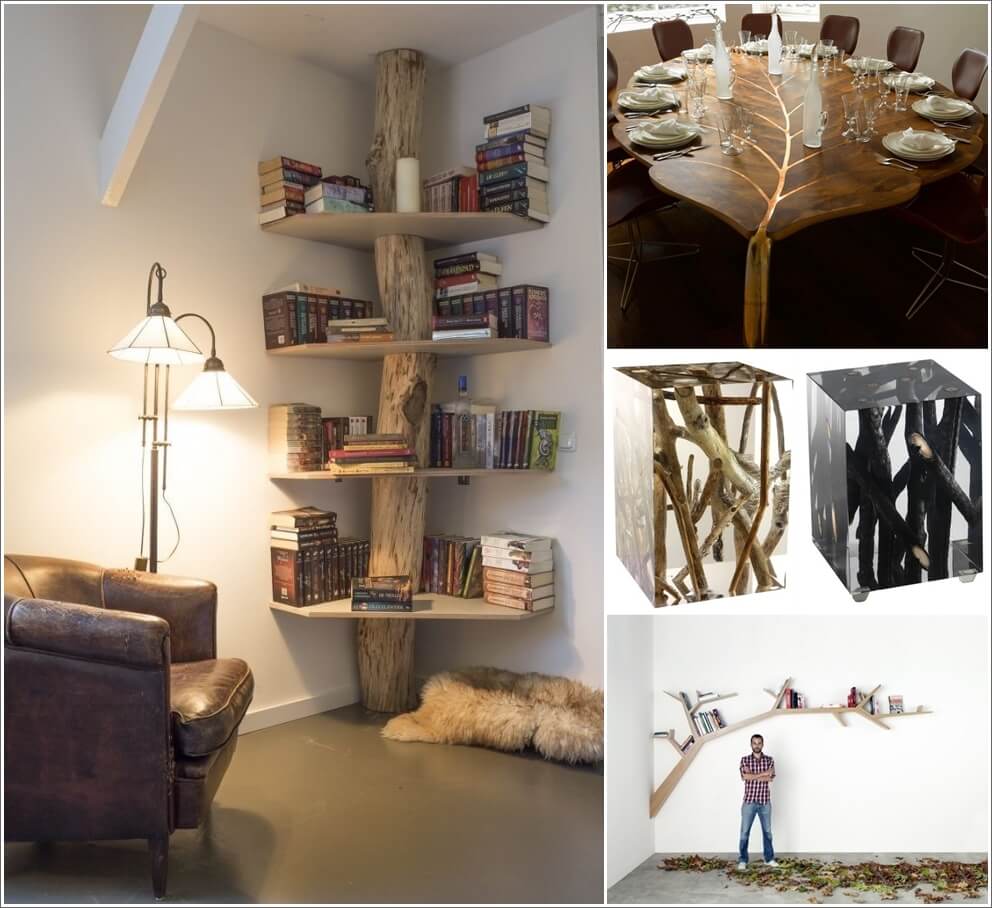 25 Cool Tree Inspired Furniture Designs You'll Love 1