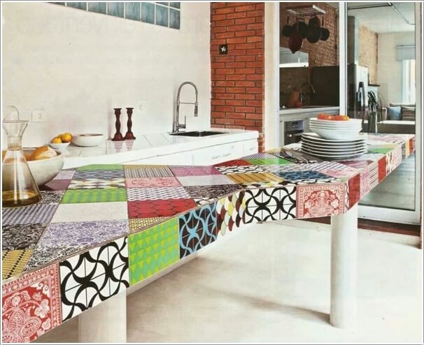 Give Your Kitchen a New Life with Patchwork Design Details 10