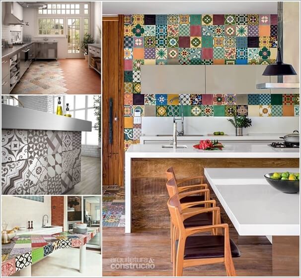 Give Your Kitchen a New Life with Patchwork Design Details a