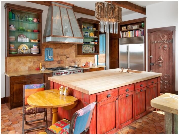 Give Your Kitchen a New Life with Patchwork Design Details 4