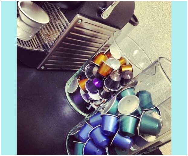 10 Cool Nespresso Capsules Storage Ideas 9