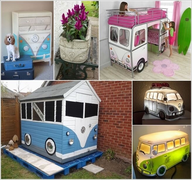 10 Cool VW Camper Inspired Home Decor Ideas a