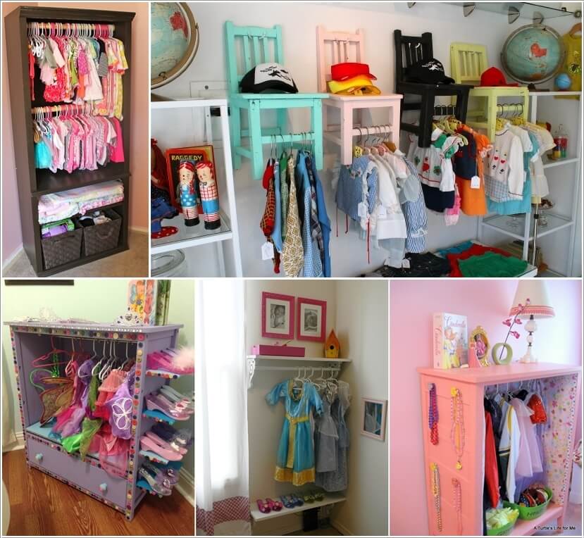 5 Cute and Clever DIY Kids' Closet Ideas a