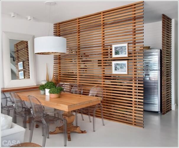 15 Stylish Ways to Decorate Your Home with Wood Screens 6