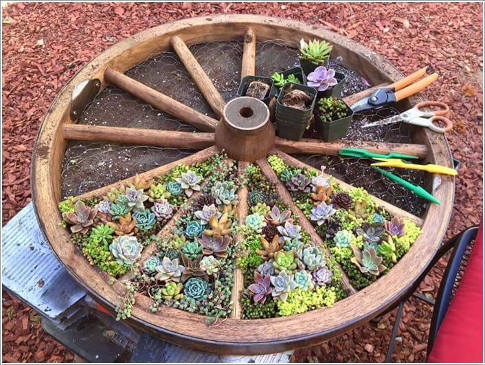 10 Things to Use for Making a Round Garden Bed 1
