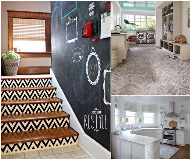 15 Uniquely Chic Ways to Decorate Your Home with Chevron Pattern a