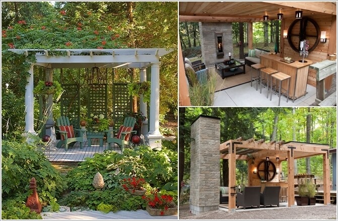 10 Ways to Create a Garden Feature With a Pergola 5