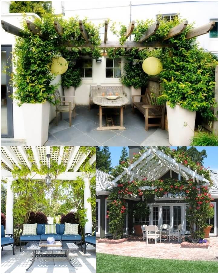 10 Ways to Create a Garden Feature With a Pergola 9