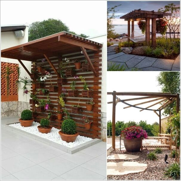 10 Ways to Create a Garden Feature With a Pergola a