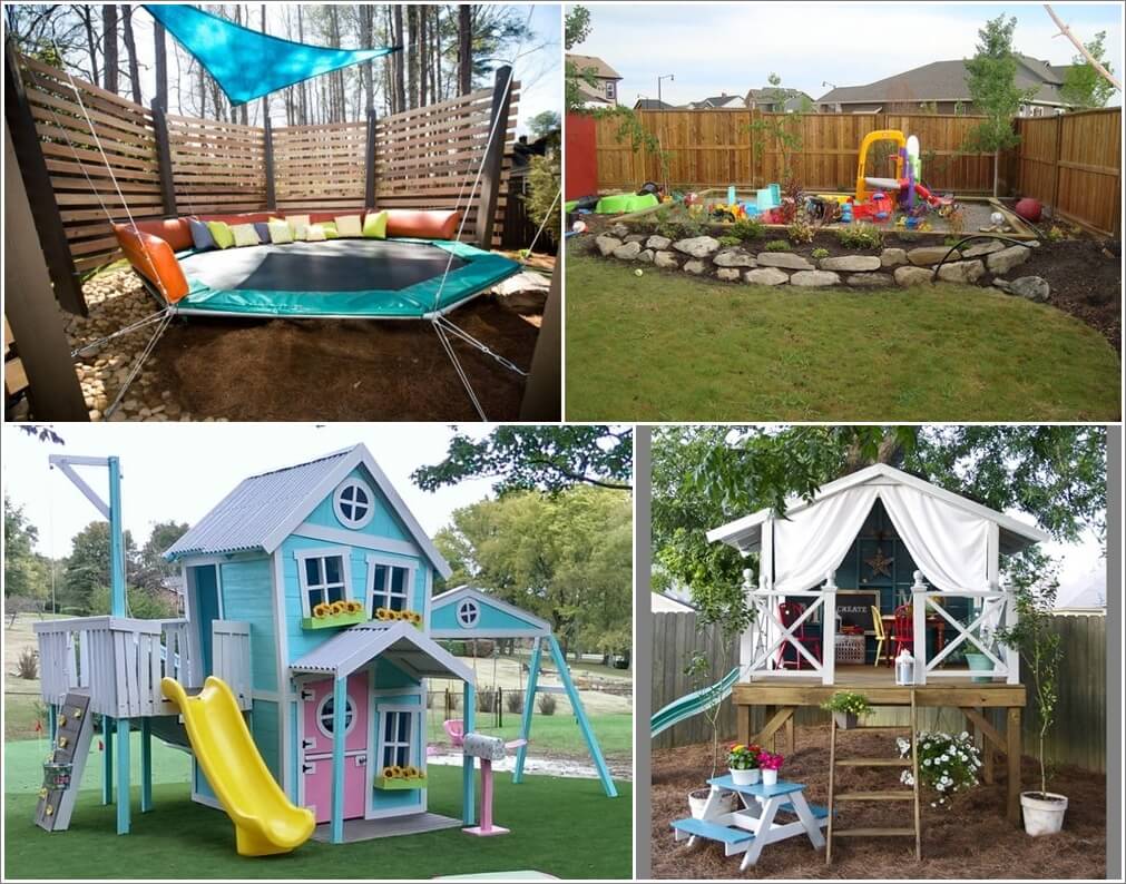 12 Super Cool Ideas for a Backyard Kids' Play Area
