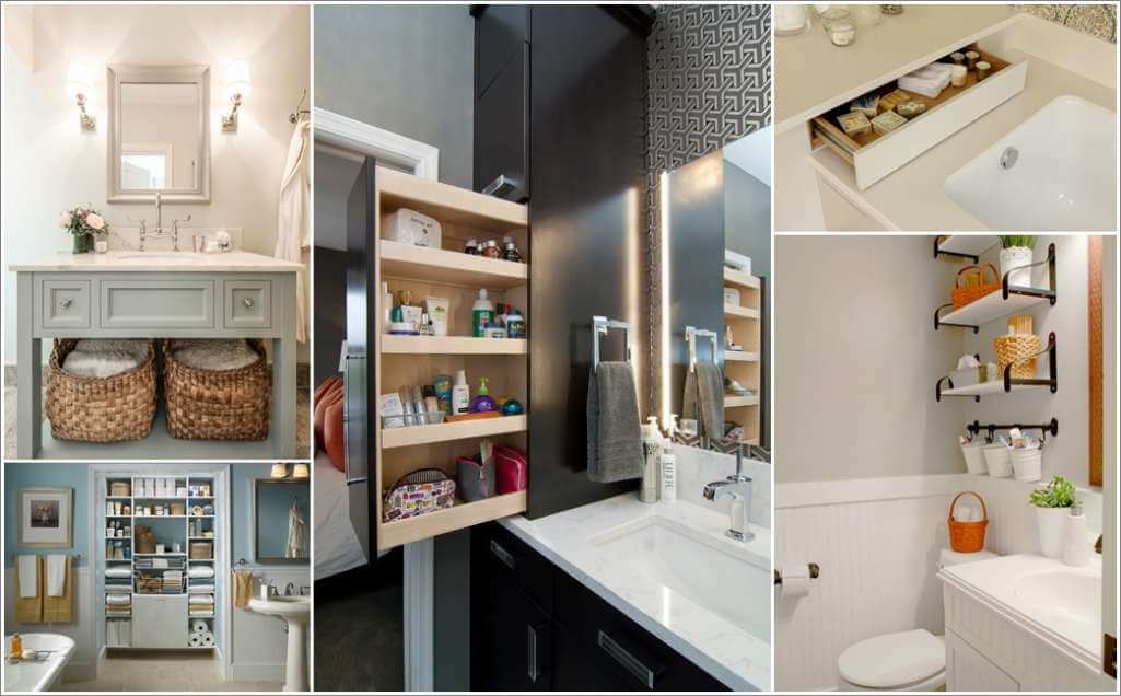 13 Bathroom Storage Ideas That Are Design-Friendly Too 1