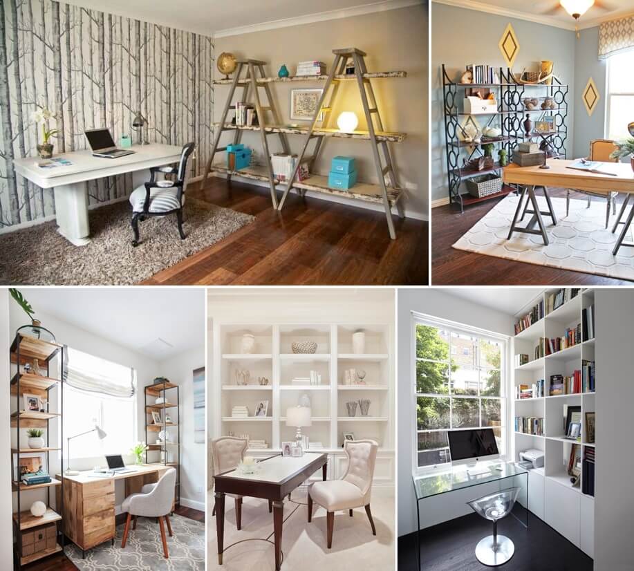 20 Awesome Shelving Design Ideas for Your Home Office