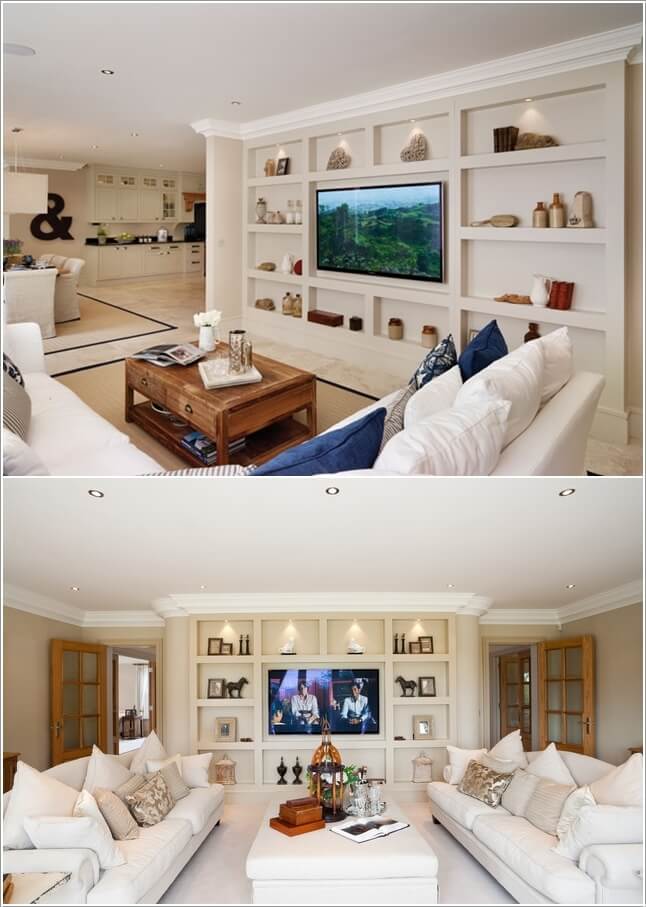 Design an Interesting and Chic TV Wall 2