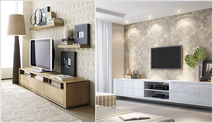Design an Interesting and Chic TV Wall 3