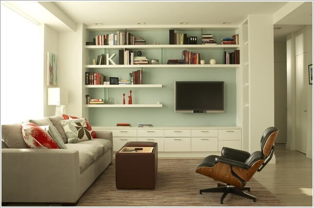 Design an Interesting and Chic TV Wall 9