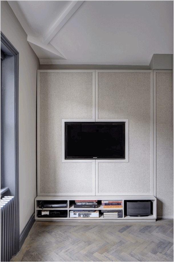 Design an Interesting and Chic TV Wall 10