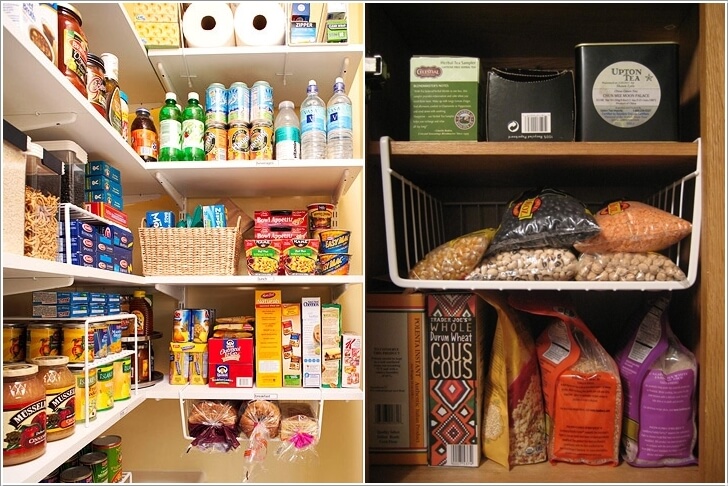 10 Clever Ideas to Store More in a Small Space Pantry 3