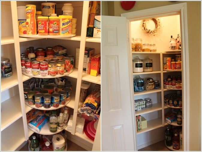 10 Clever Ideas to Store More in a Small Space Pantry 8