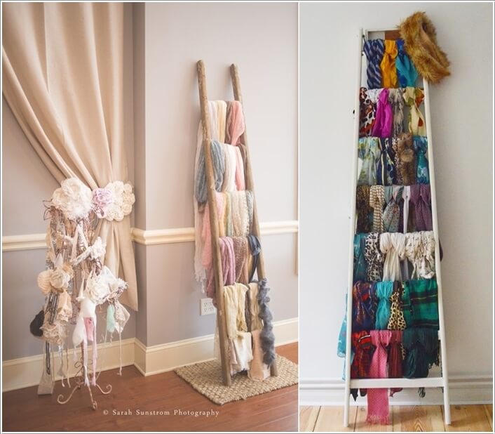 10 Clever Ways to Organize Your Scarves 2