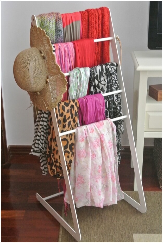 10 Clever Ways to Organize Your Scarves 6